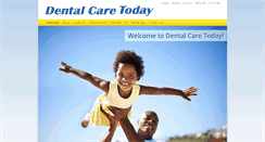 Desktop Screenshot of dentalcaretoday.net